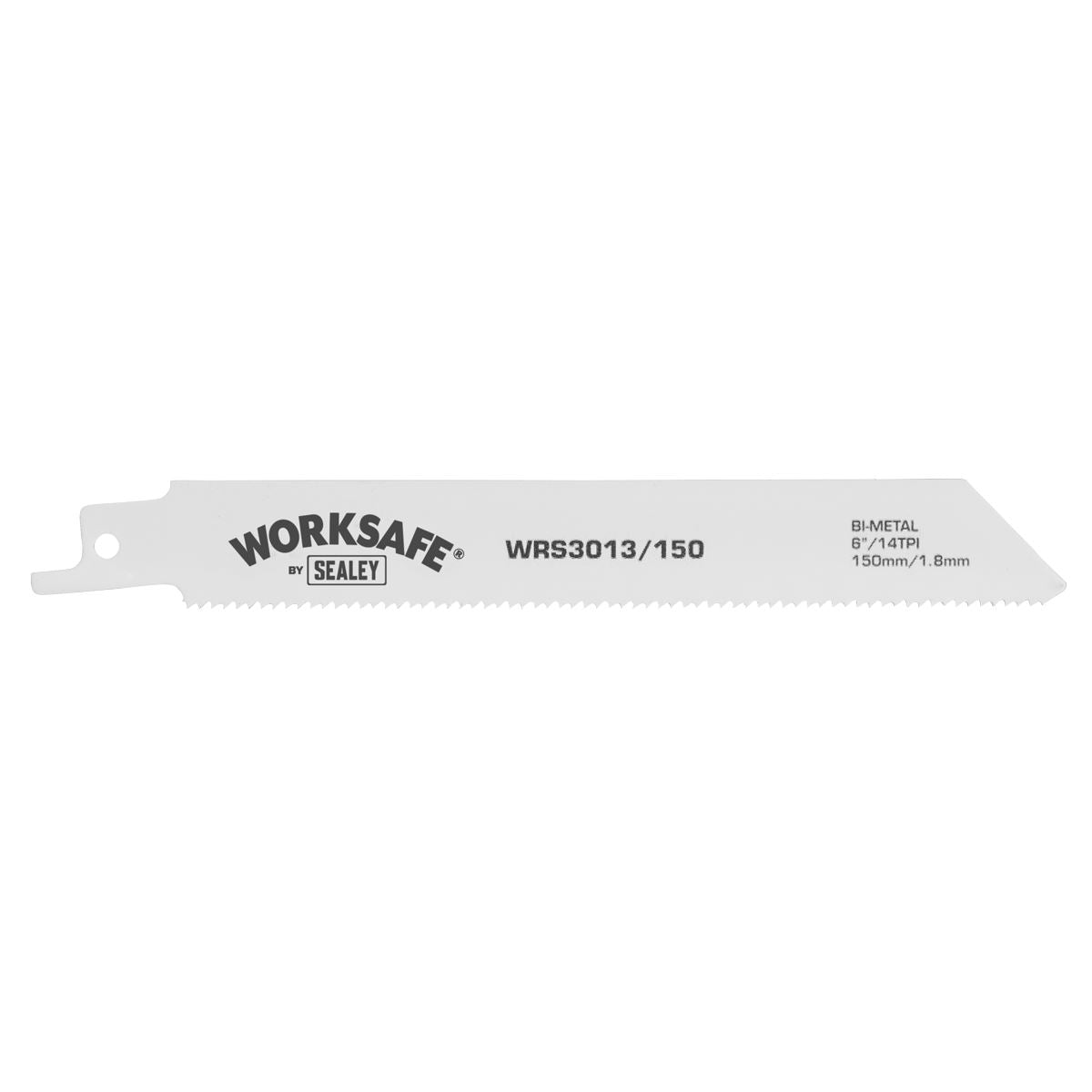 Sealey Reciprocating Saw Blade 150mm 14tpi - Pack of 5 WRS3013/150