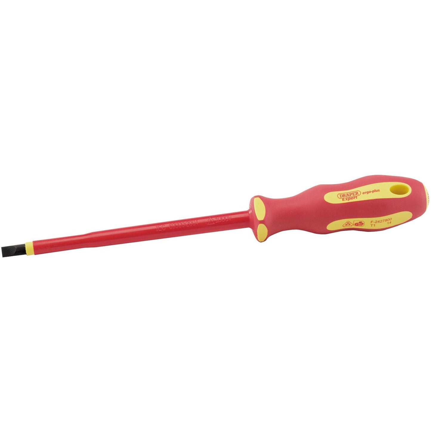 Draper 965 Expert Ergo Plus 6.5mm x 150mm Plain Slot Screwdriver - 64422