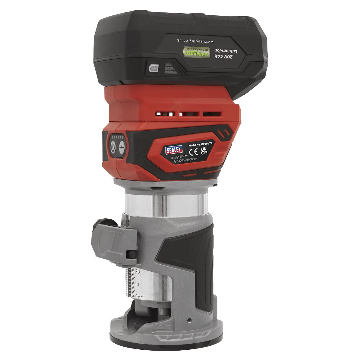 Sealey Cordless Trimming Router 20V SV20 Series - Body Only CP20VTR