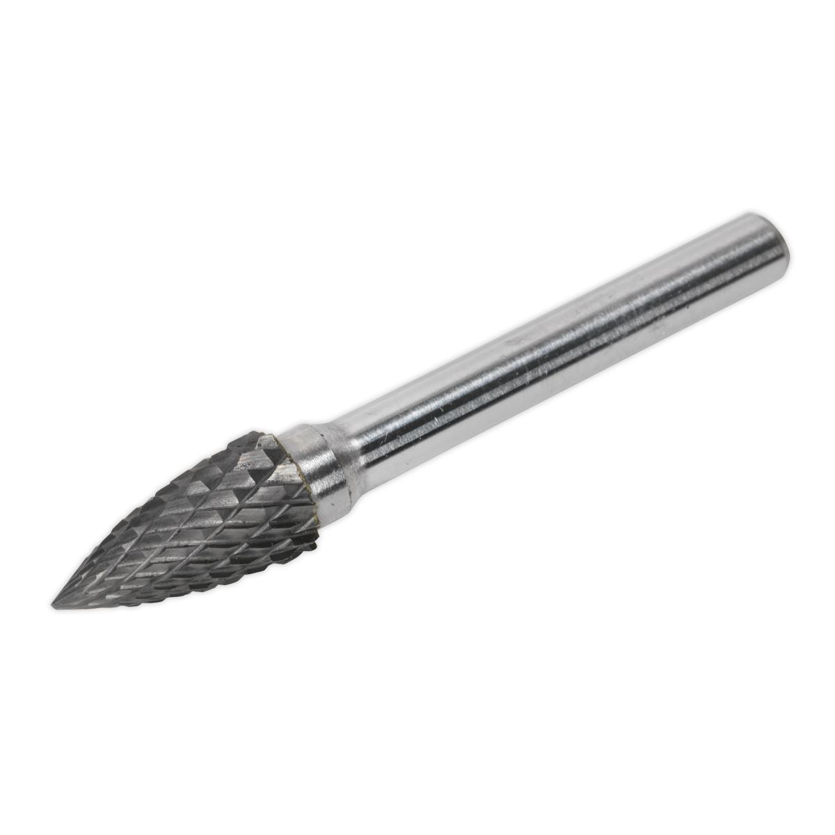 Sealey Tungsten Carbide Rotary Burr Arc Pointed Nose 10mm SDB03
