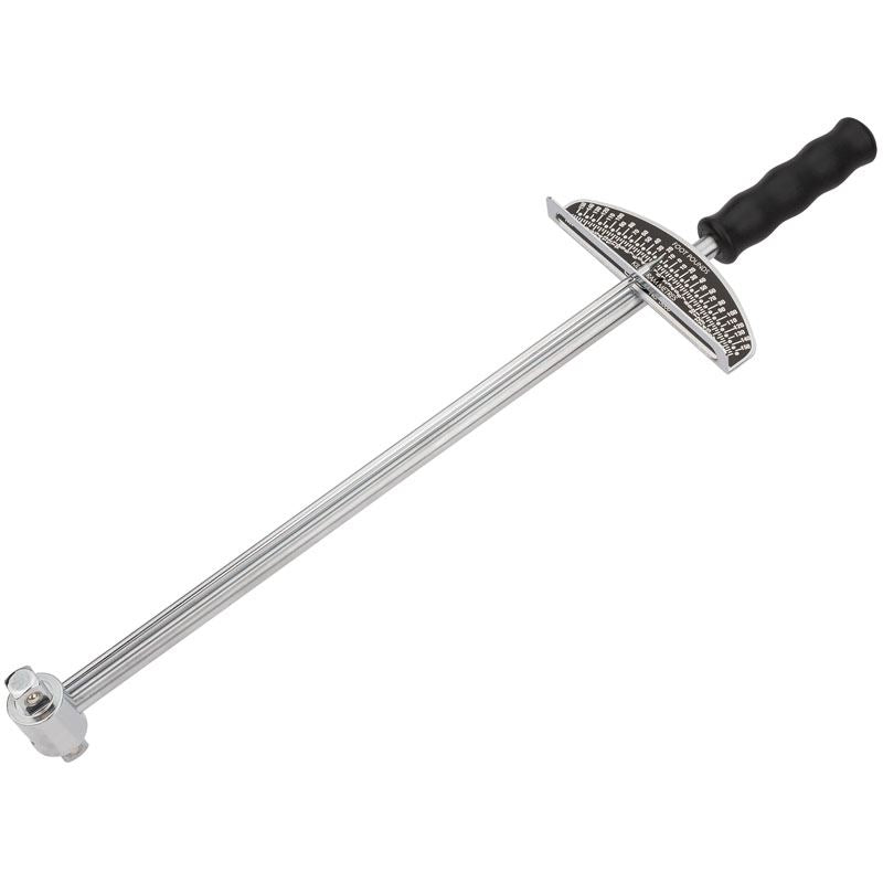 Draper Beam Style Torque Wrench, 1/2" Square Drive 460mm 0 - 21kg-m - 34487