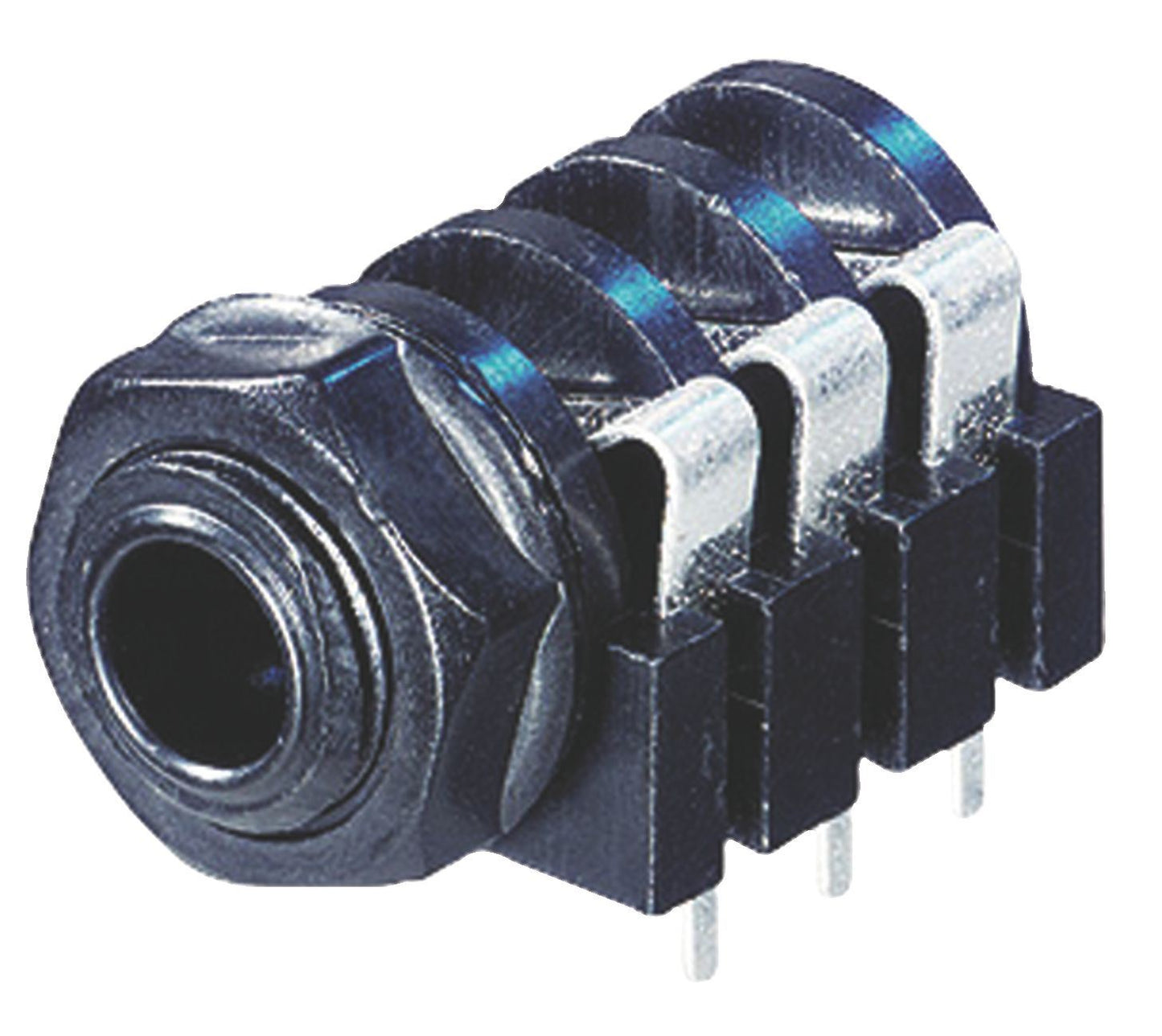 Neutrik NTR-NYS21 6.3mm stereo jack socket/connector 8.2mm