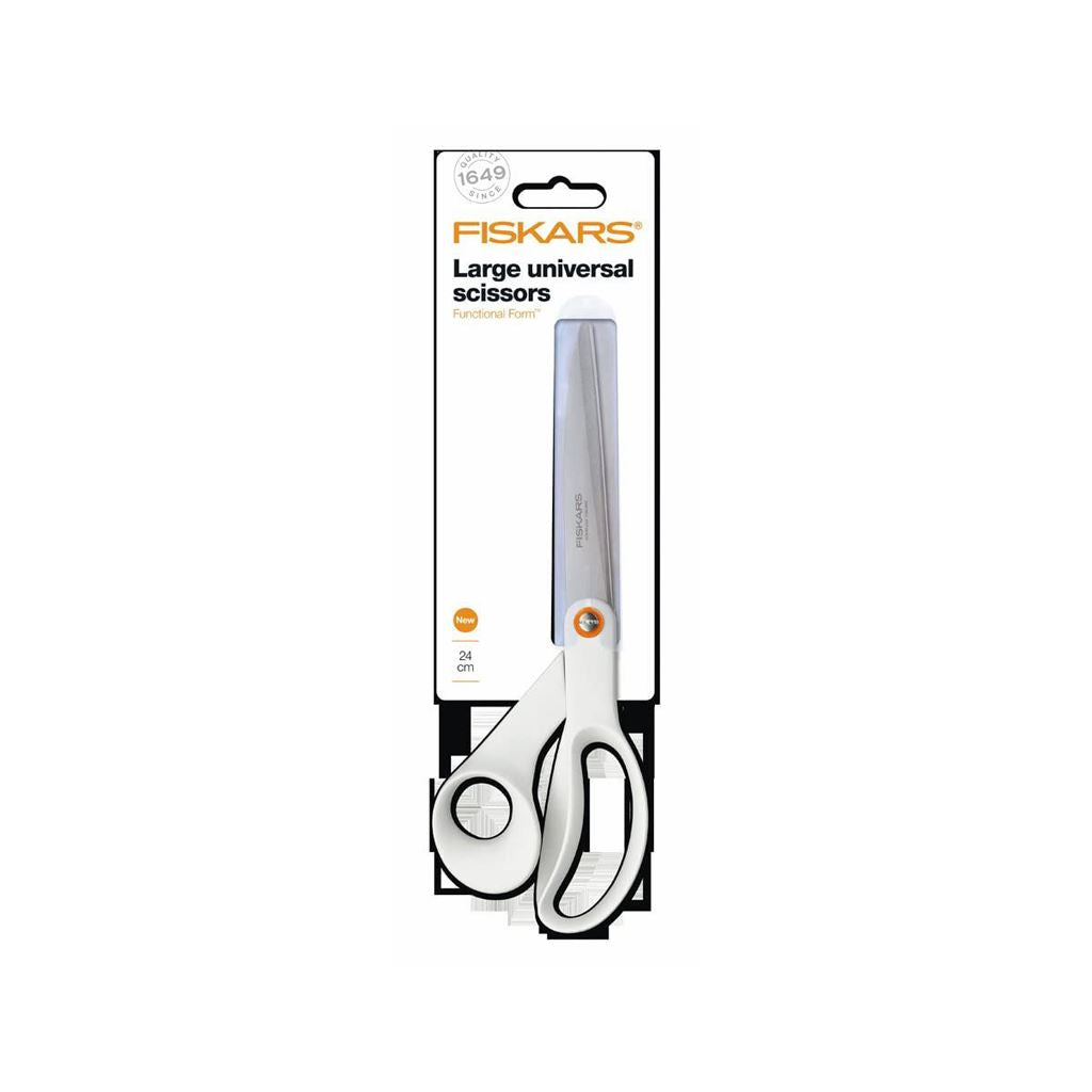 Fiskars FF Universal Scissors large 24cm white