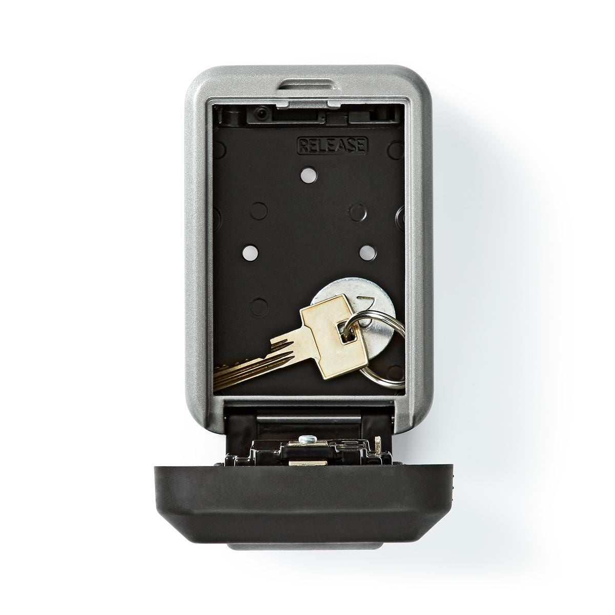 Nedis Vault Key Safe Combination Dial Lock Indoor& Outdoor Grey/Black