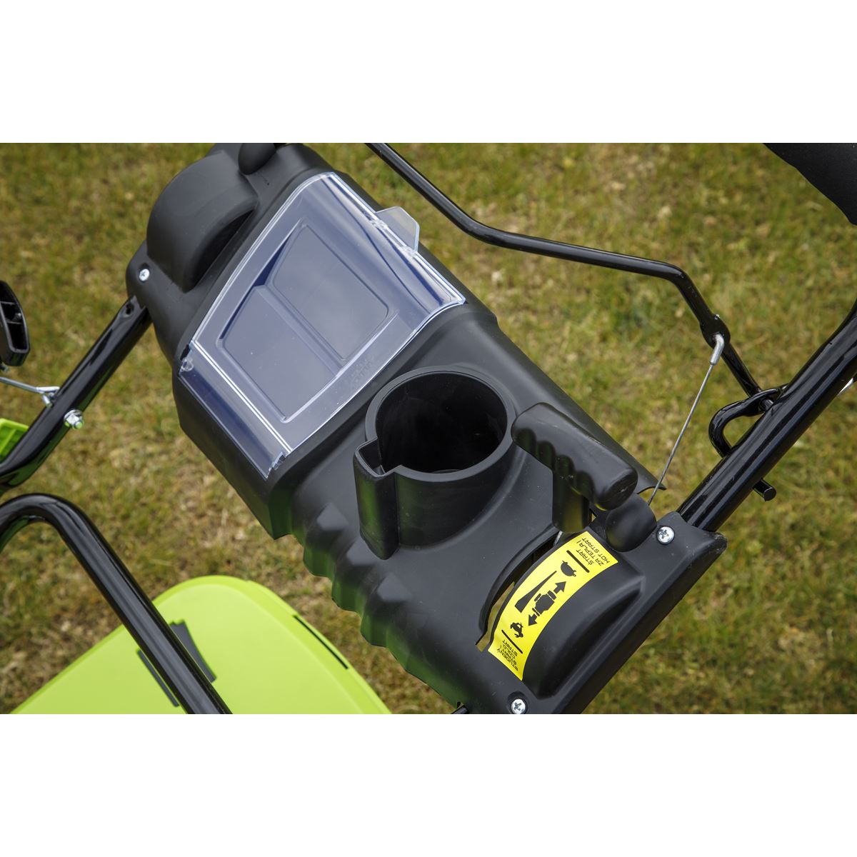 Dellonda Self Propelled Petrol Lawnmower Grass Cutter with Height Adjustment & Grass Bag 171cc 20"/51cm 4-Stroke Engine DG102