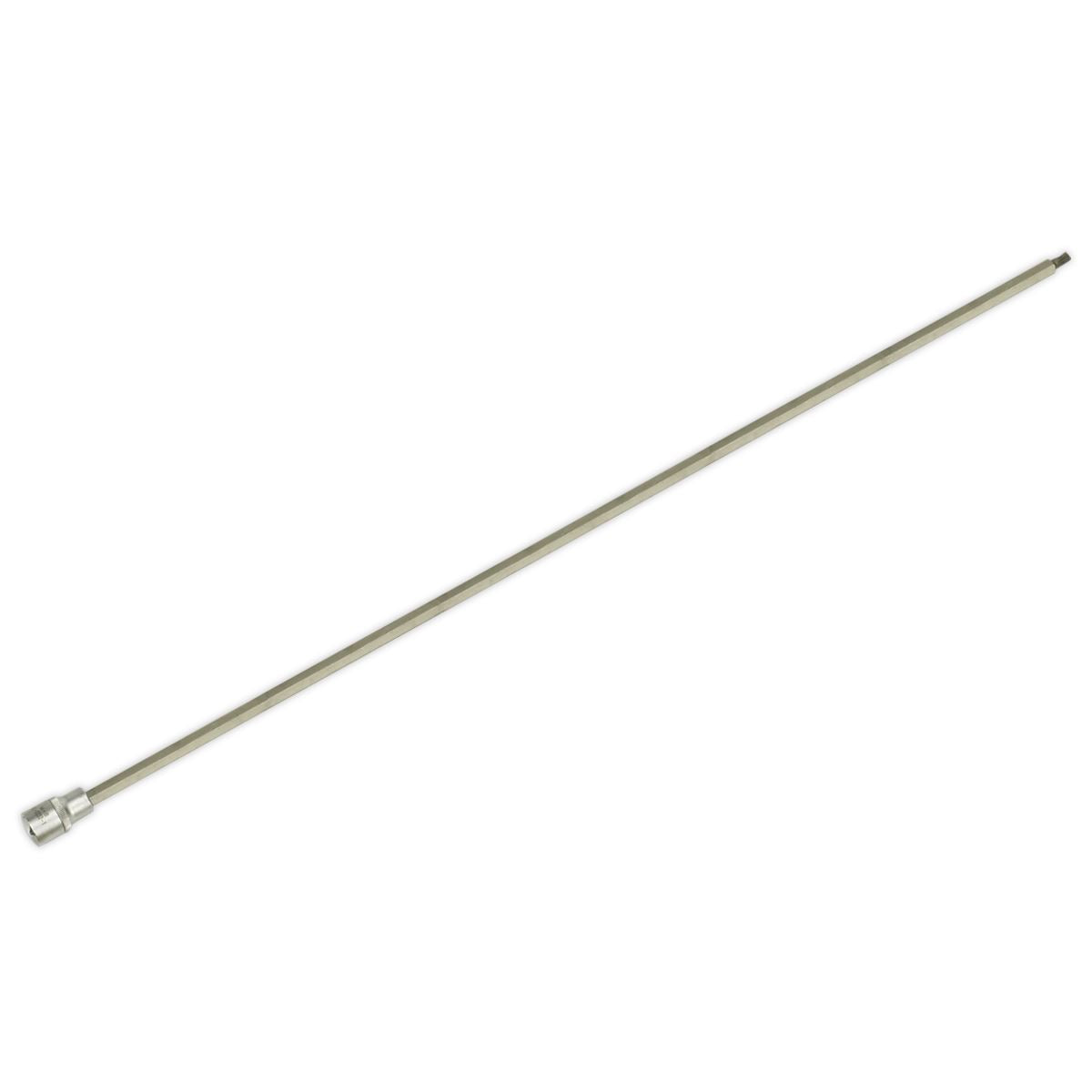 Sealey Spline Socket Bit Extra-Long M12 x 800mm 1/2"Sq Drive AK5537