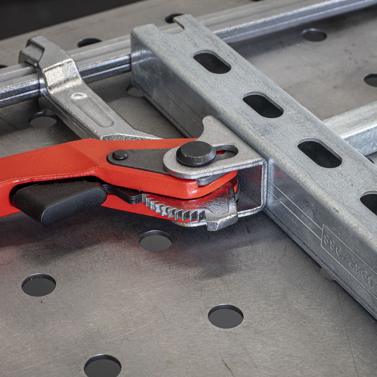 Sealey Welding Ratchet Clamp 600 x 120mm WRC600