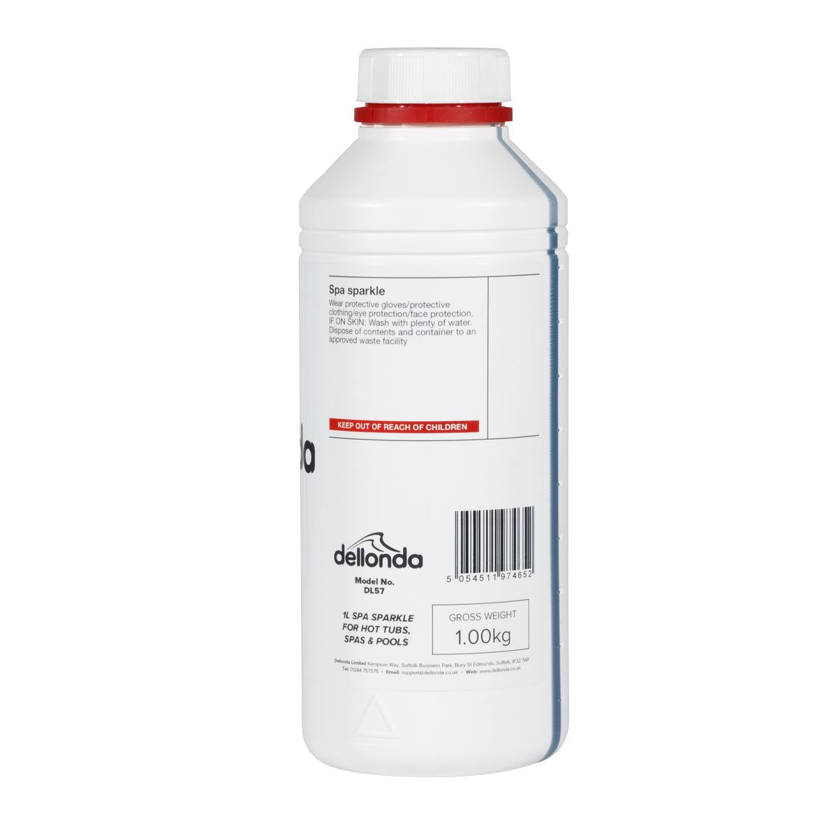 Dellonda 1L Spa Sparkle for Hot Tubs, Spas & Pools DL57
