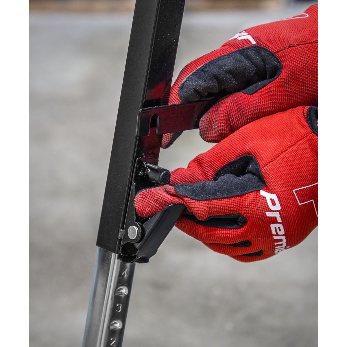 Sealey Fold Down Trestle with Adjustable Legs - Pair FTAL12