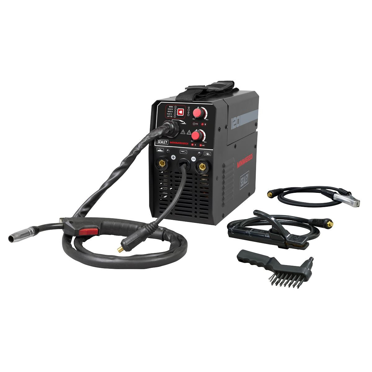 Sealey MIG/TIG & MMA (ARC/STICK) Inverter Welder 120A 230V MINIMIG120i