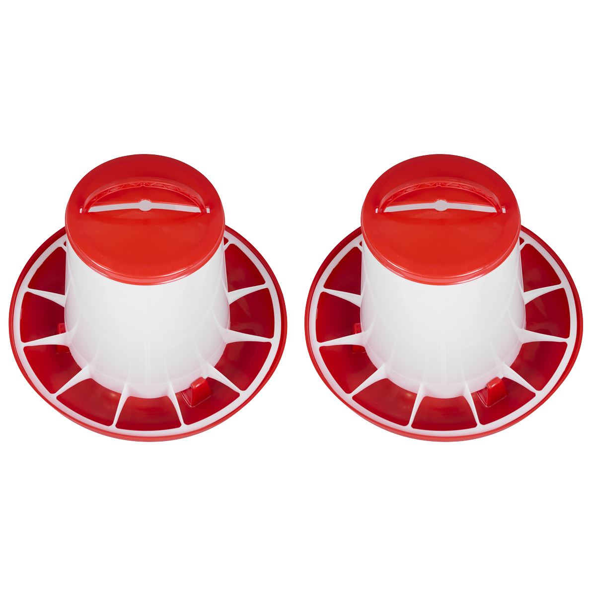 Sealey Poultry Feeder 6kg - Pack of 2 AFT042