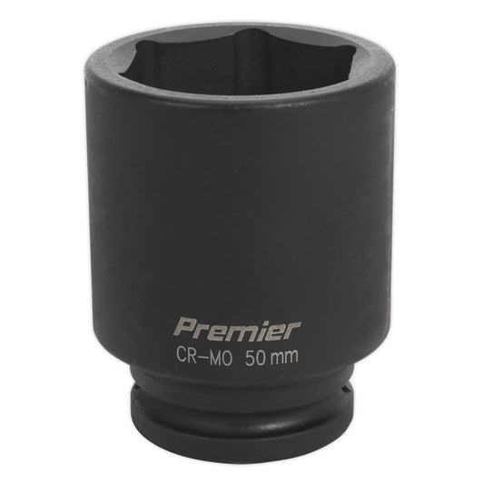 Sealey Impact Socket 50mm Deep 3/4"Sq Drive IS3450D
