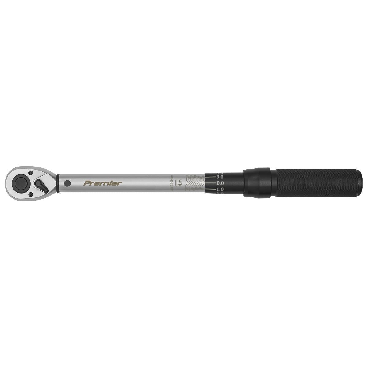 Sealey Torque Wrench Micrometer Style 40-210Nm 1/2"Sq Drive STW400