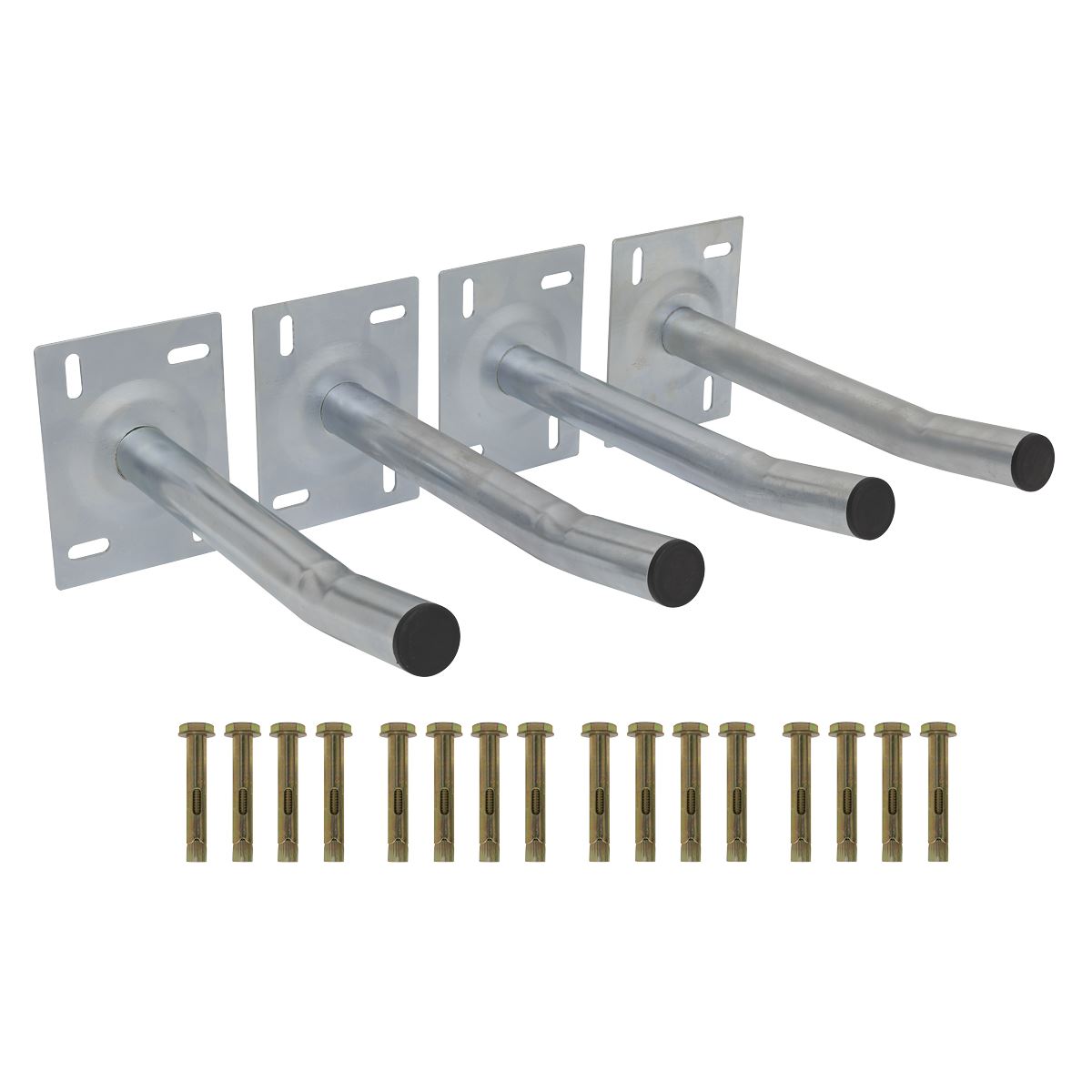 Sealey Wall Mountable Storage Hooks - Set of 4 APWH