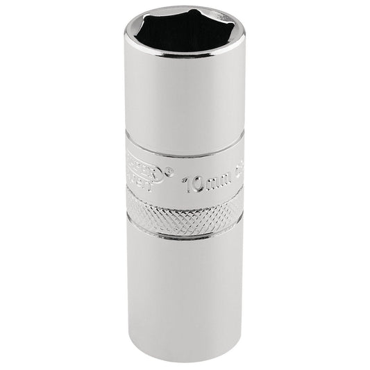 1/2" Square Drive 10mm Thread 6 Point Spark Plug Socket (16mm Socket) Draper - 16778