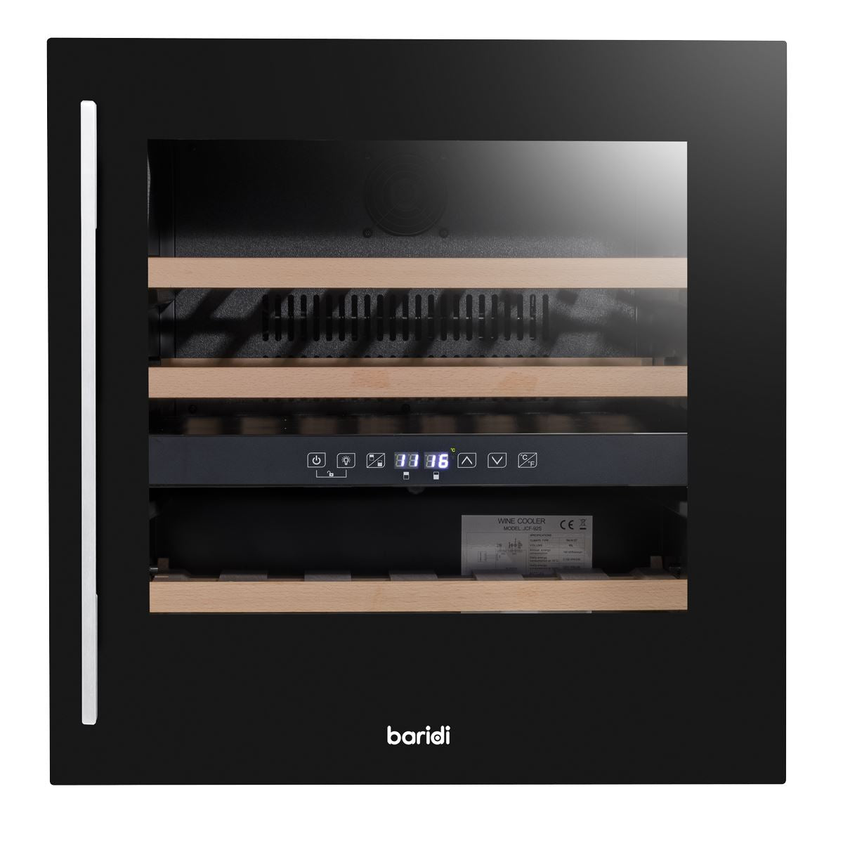 Baridi 36 Bottle Wine Fridge & Cooler 60cm DH117