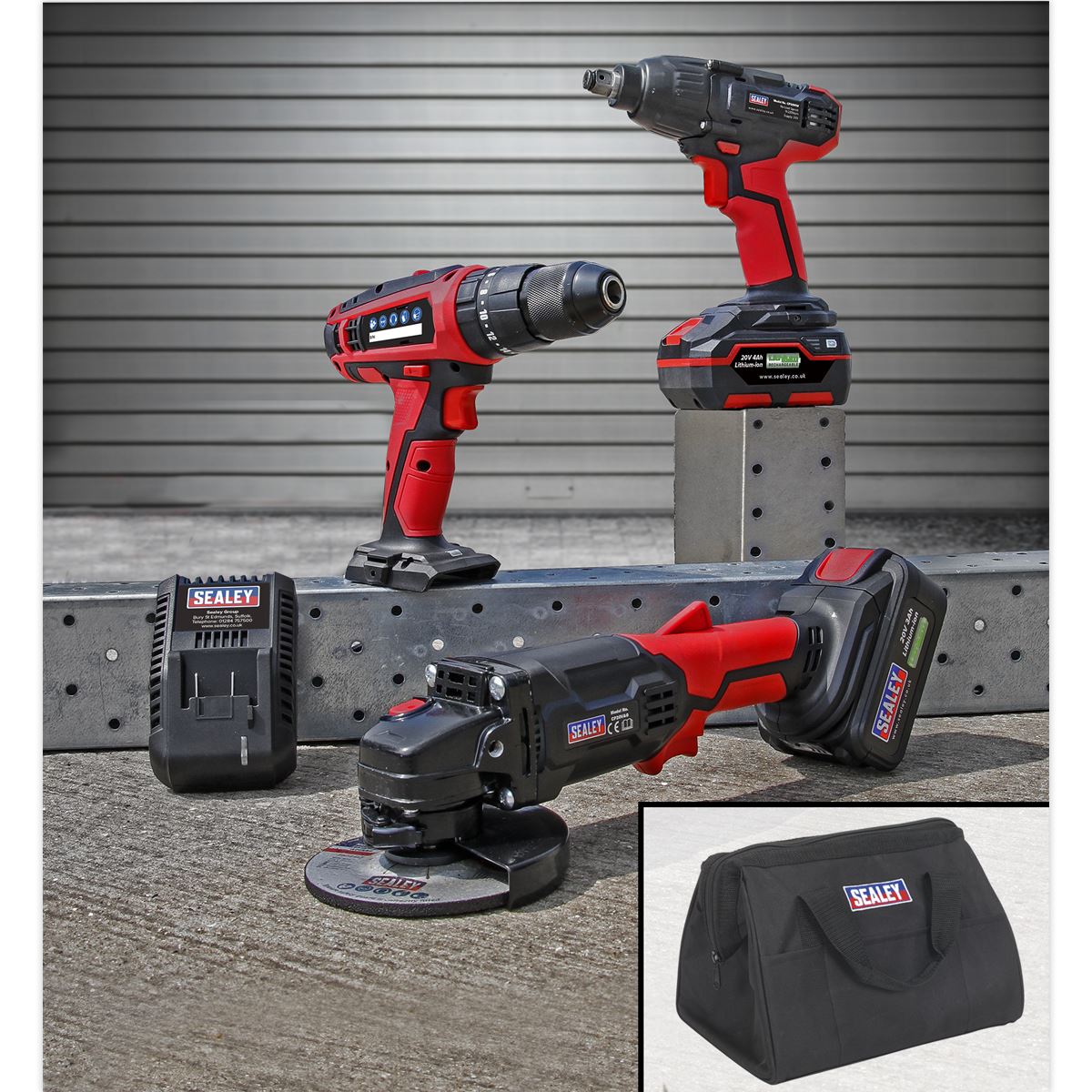 Sealey SV20 Series - 3 Tool Cordless Combo Kit CP20VCOMBO1