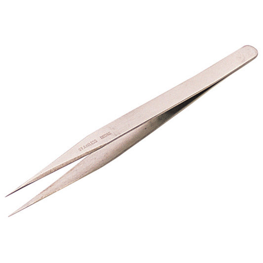 Draper 120mm Fine Point Straight Tweezers T250 - 19670