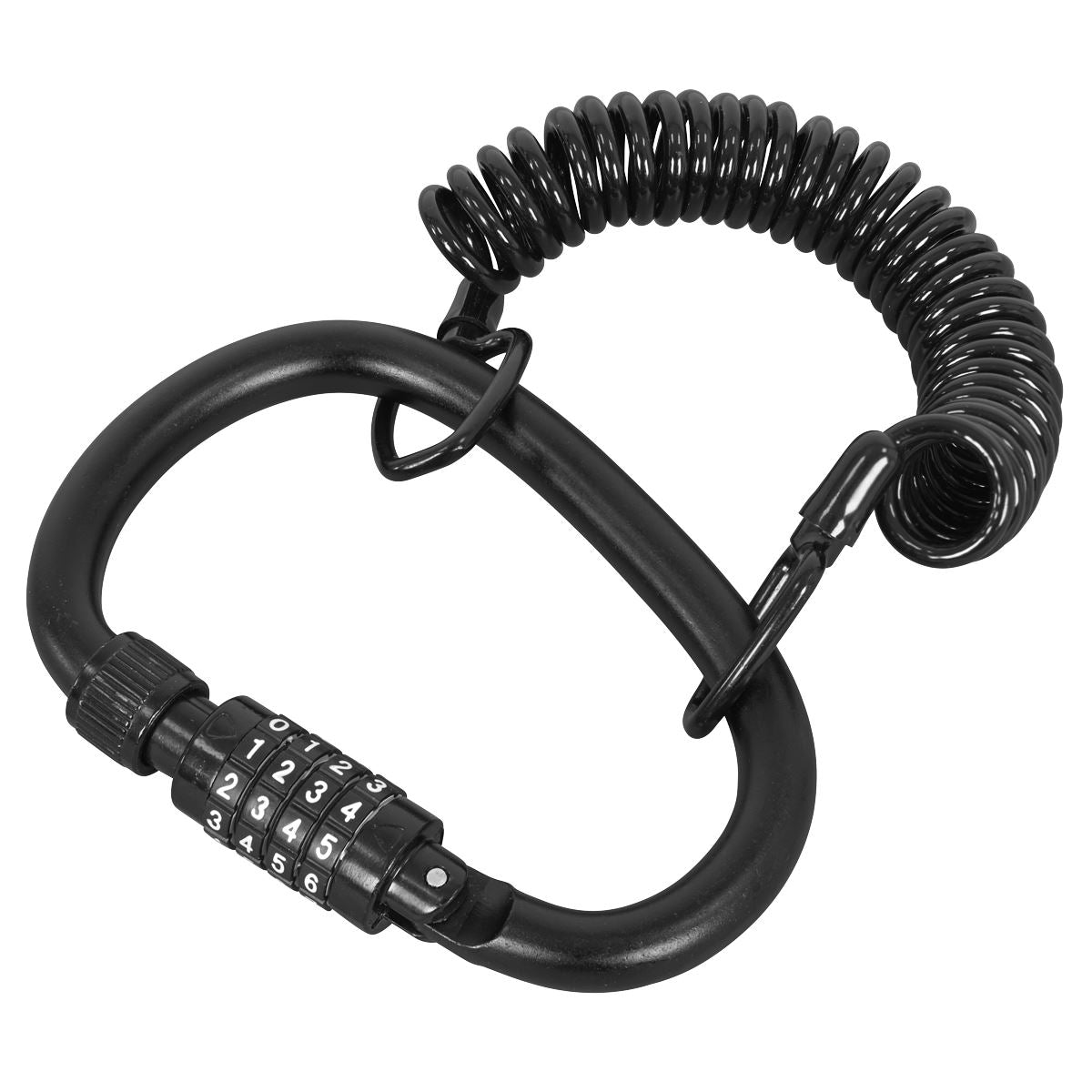 Sealey Helmet/Gear Lock With Cable HGL02