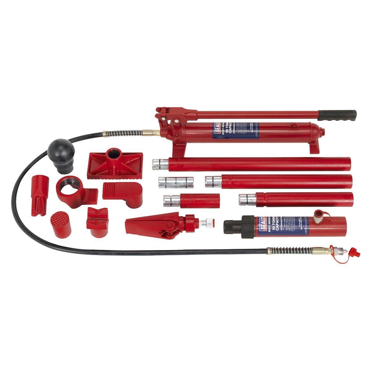 Sealey Hydraulic Body Repair Kit 10tonne Snap Type RE97/10