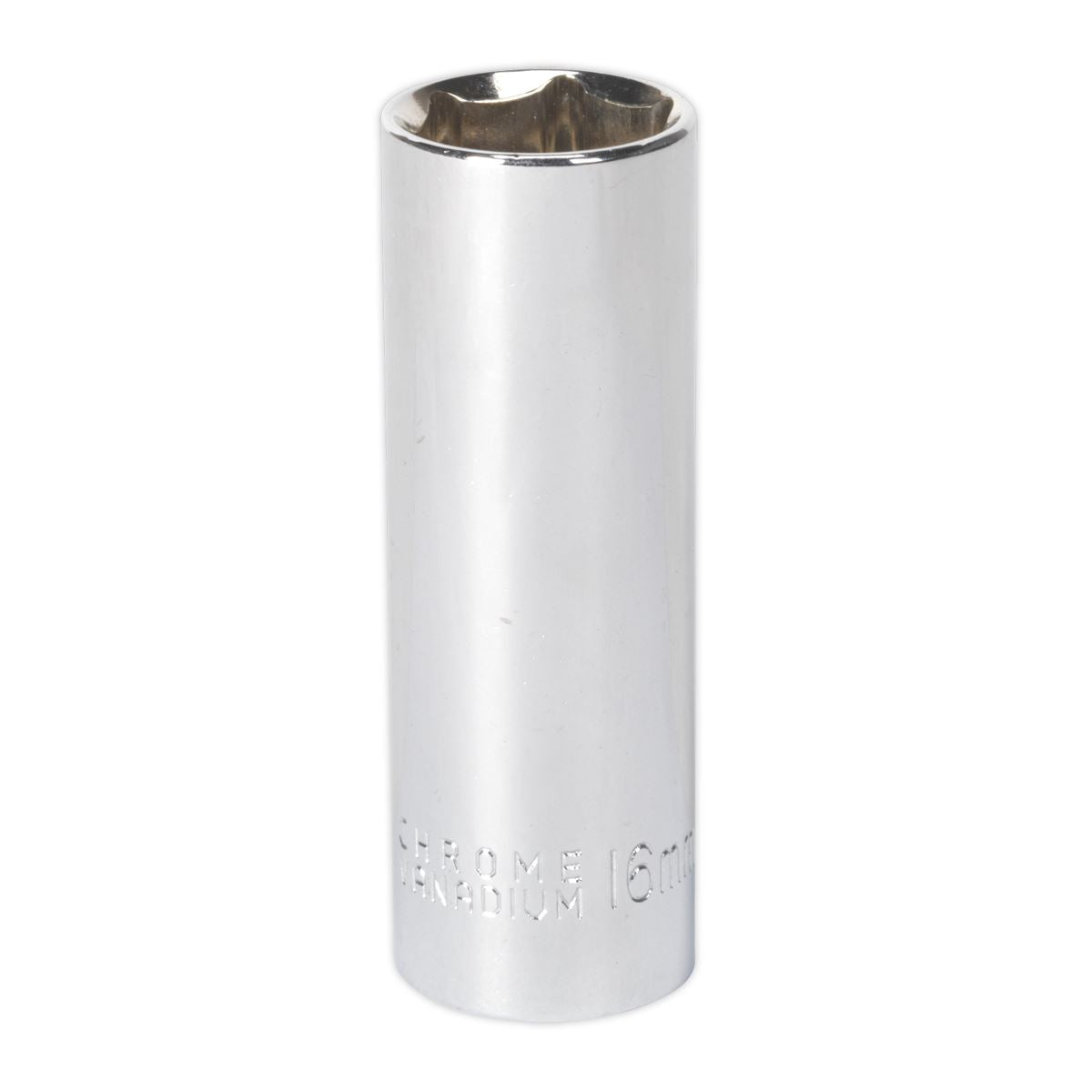 Sealey Spark Plug Socket 16mm 1/2"Sq Drive Magnetic AK6543