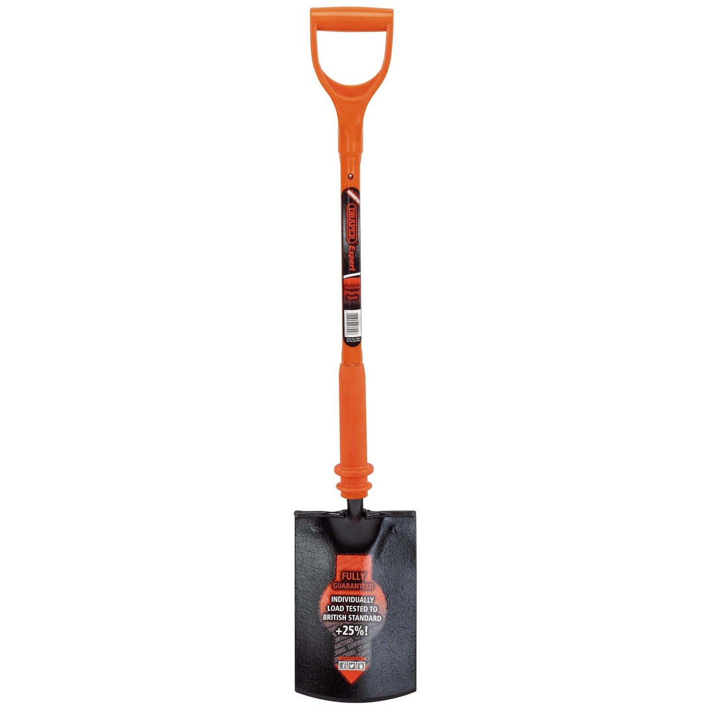 Draper Fully Insulated Digging Spade INS/DSP - 17694