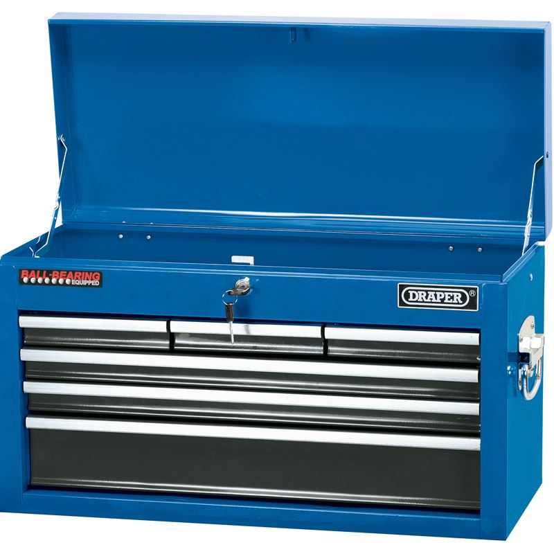 Draper 6 Drawer Narrow Pattern Tool Chest TC6B - 51690