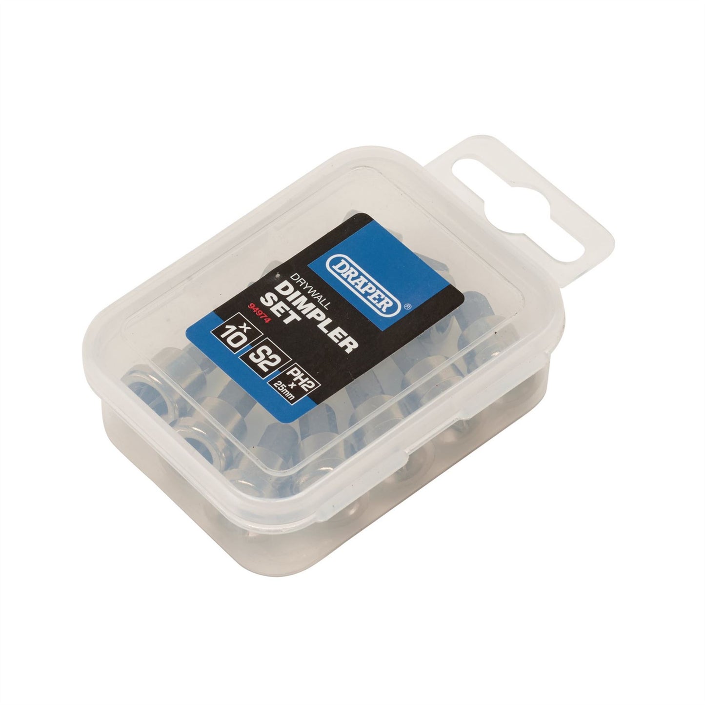 Draper Drywall Dimpler Set, PH2 x 25mm (10 Piece) PH2DIMP/B (94974)