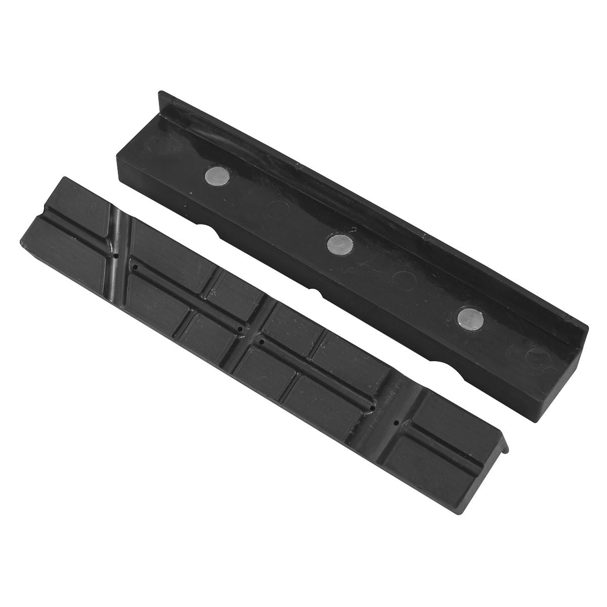 Sealey 200mm Magnetic Soft Grip Vice Jaws MVJ200