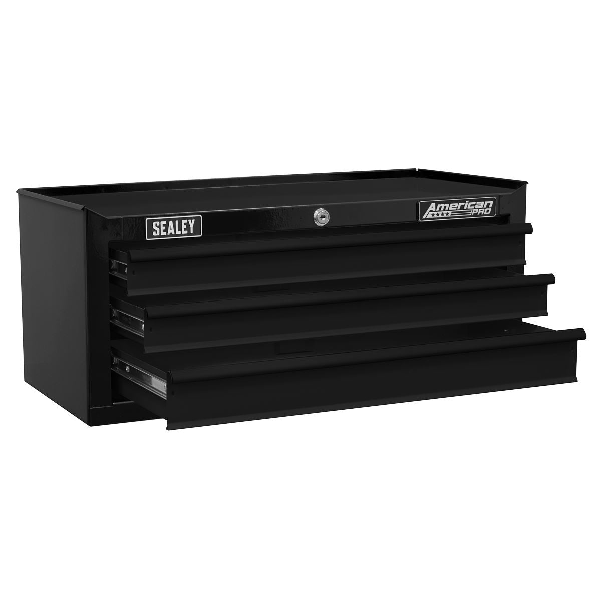 Sealey American Pro Mid-Box Tool Chest 3 Drawer - Black AP22309BK