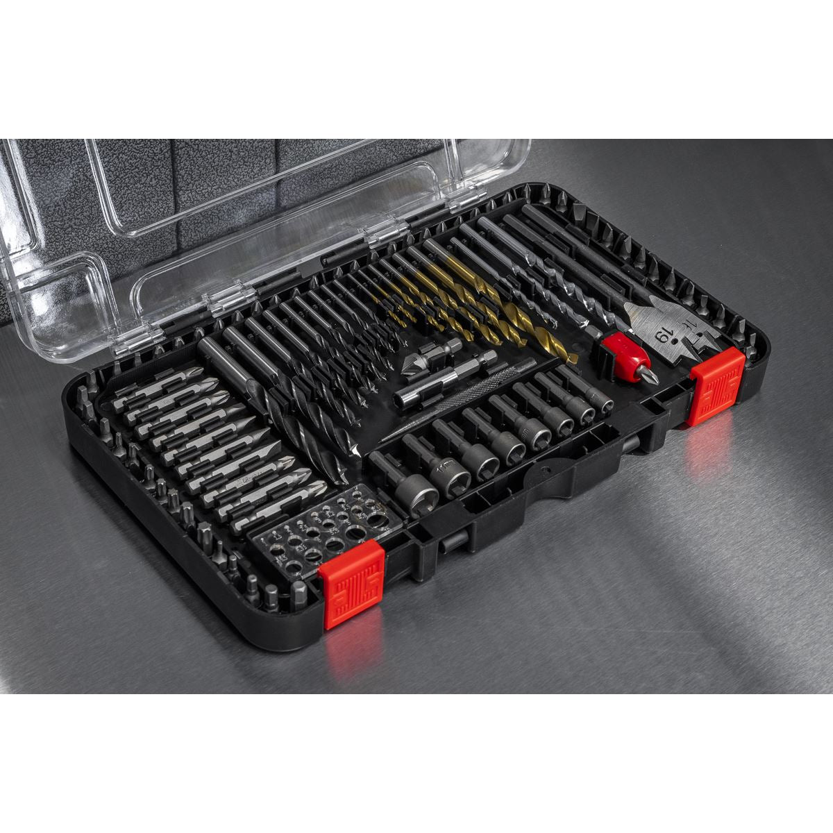 Sealey Drill & Bit Accessory Set 104pc AK47104