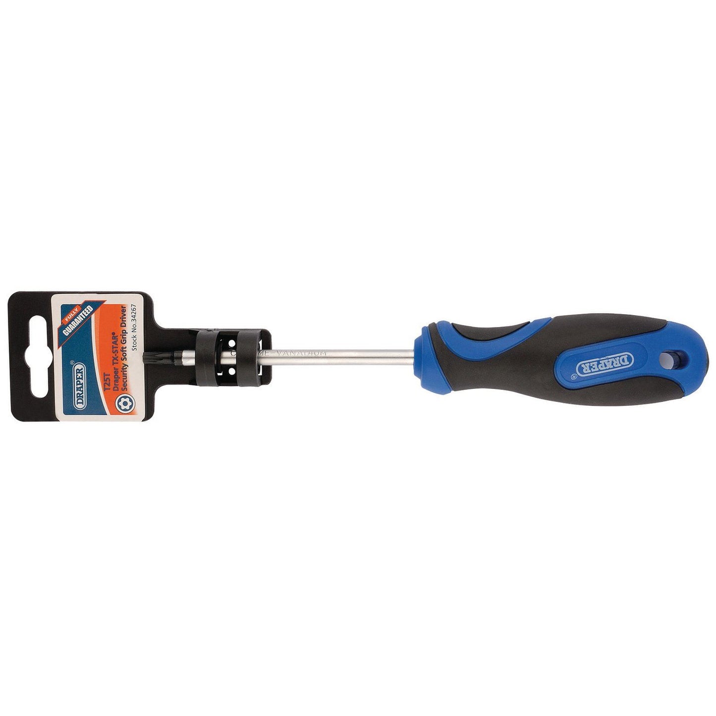 Draper Soft Grip T25 Draper TX-STAR Security Screwdrivers - 34267