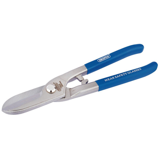 Draper 1x 200mm Straight Tinmans Shears Garage Professional Standard Tool 58980