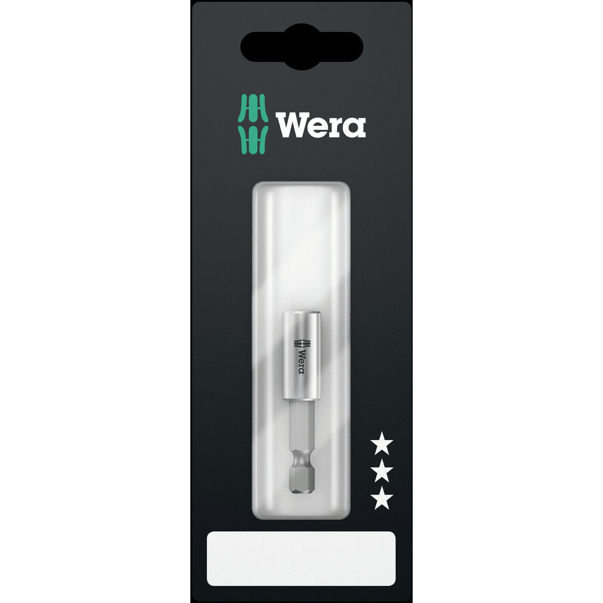 Wera 899/4/1K Bitholder 1/4"/50 Universal Magnetic Carded 347100