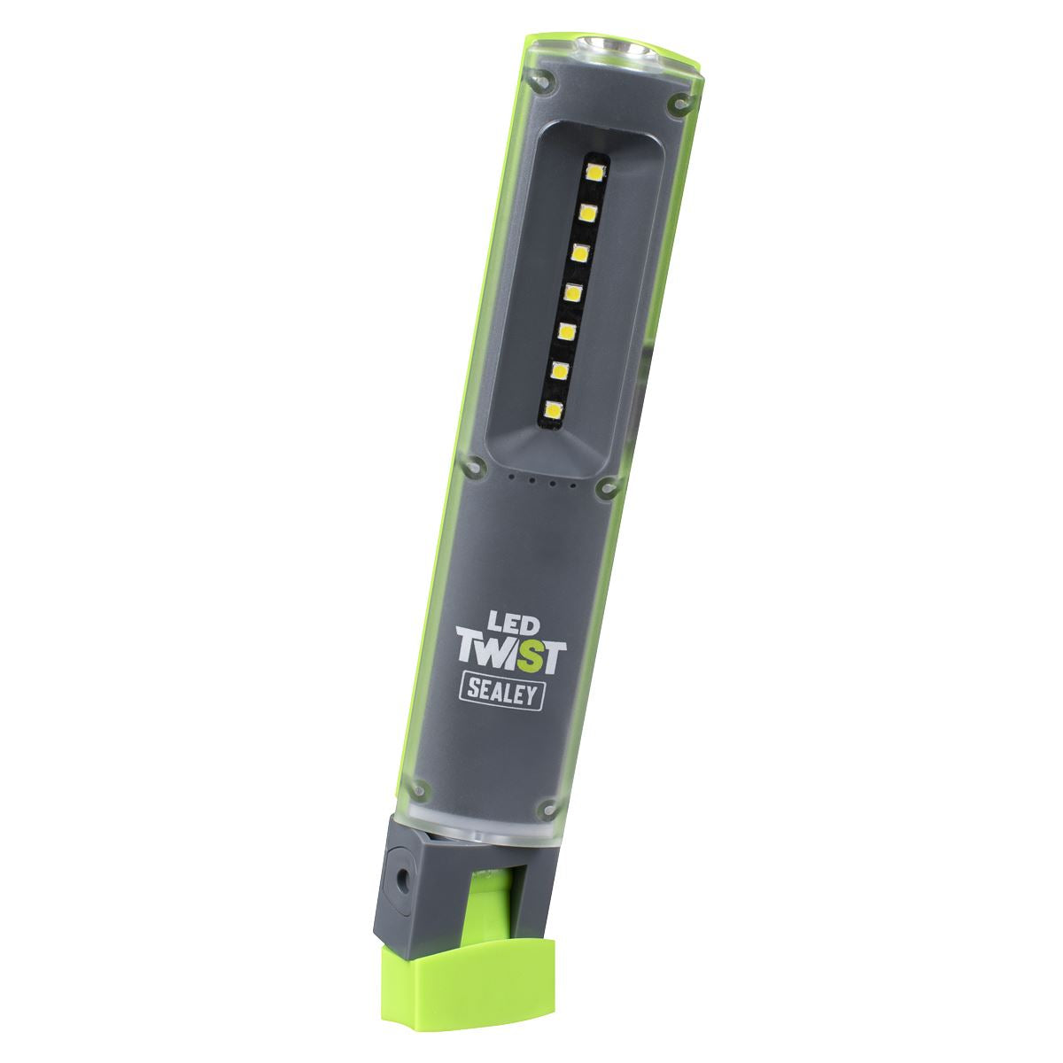 Sealey LED Twist Rechargeable Inspection Light 2W & 1W SMD LED LED401G