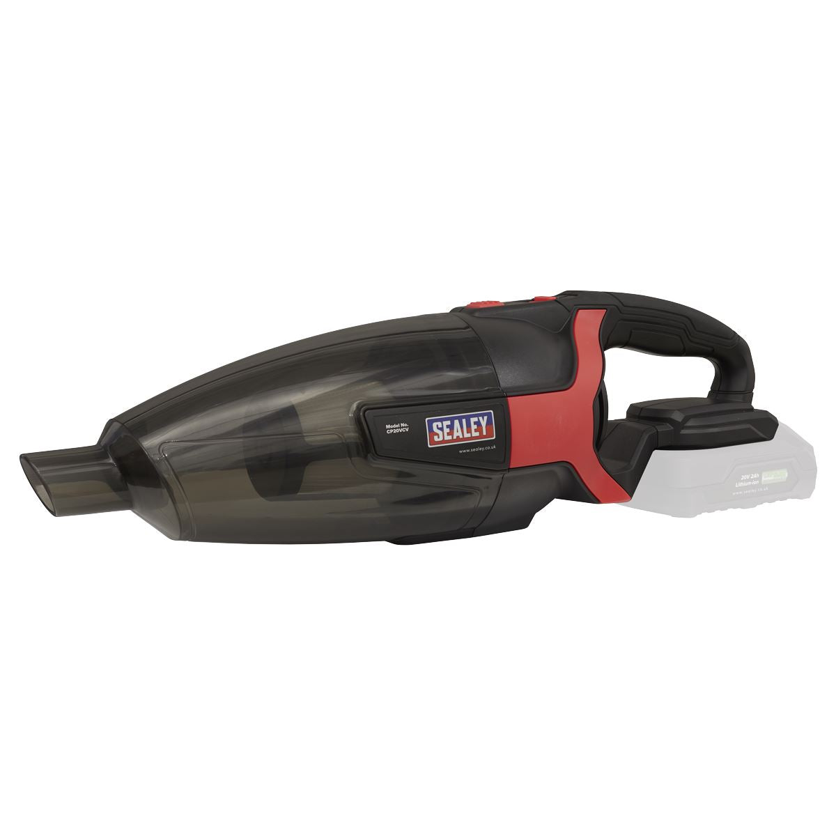 Sealey Cordless Handheld Vacuum Cleaner 650ml 20V Kit - 2 Batteries CP20VCVKIT