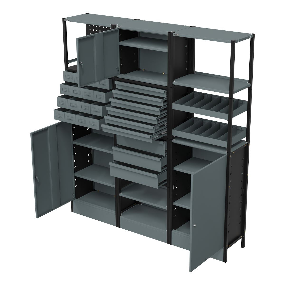 Sealey Modular Racking System Combo 1.74m APMRSTACK1