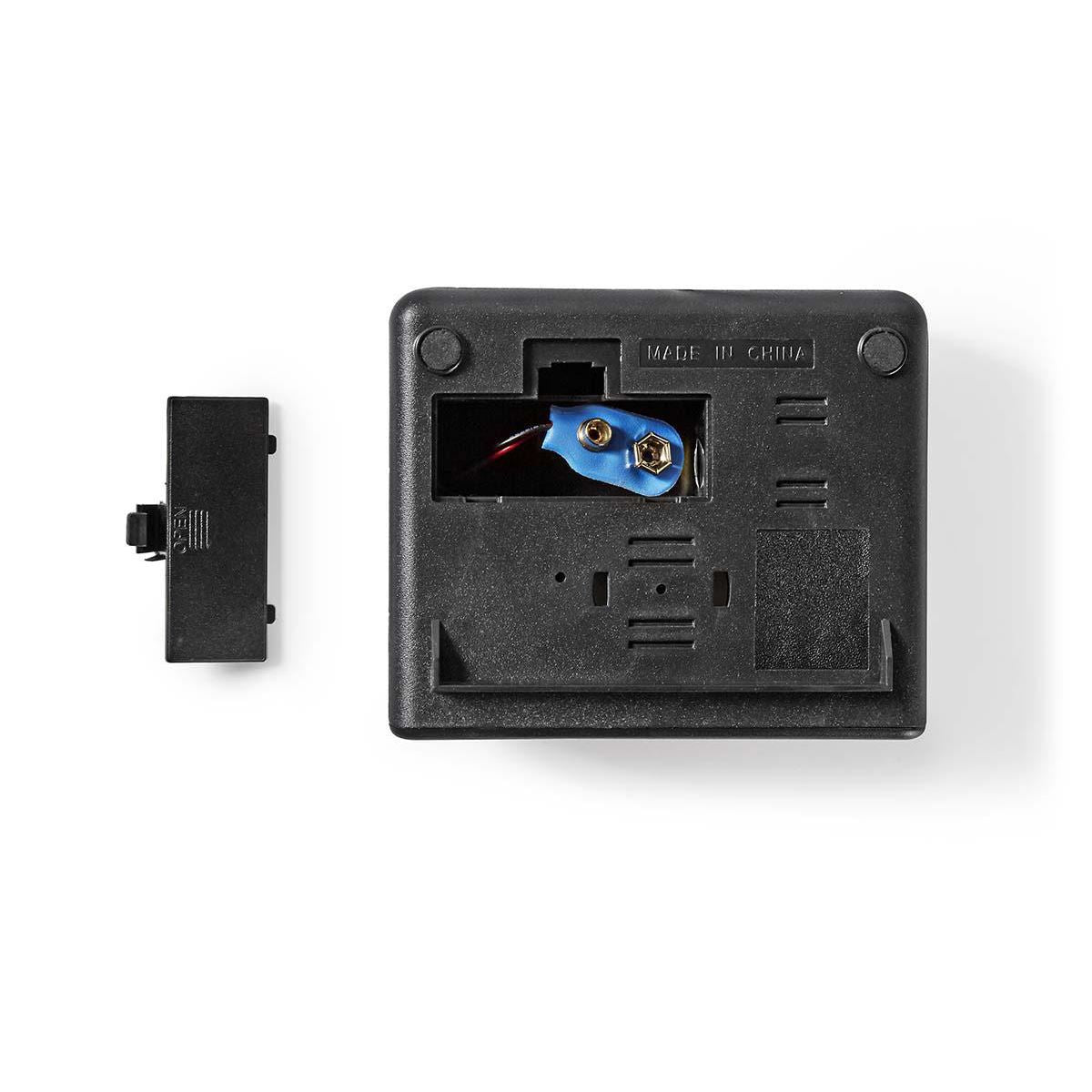 Nedis Digital Alarm Clock 0.6" LED Snooze