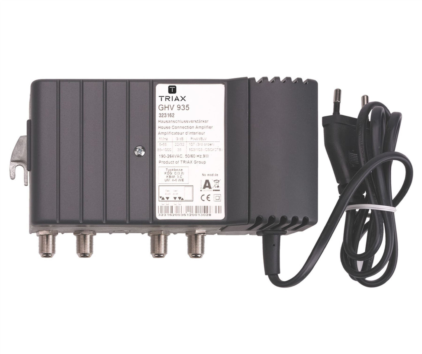 Triax Amplifier 35 dB 47-1006 MHz 1 T323162