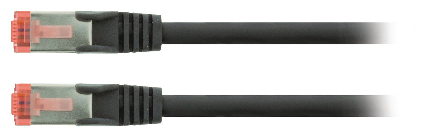 Valueline CAT6 S/FTP Network Cable RJ45 (8P8C) Male to RJ45 Male 30m Black