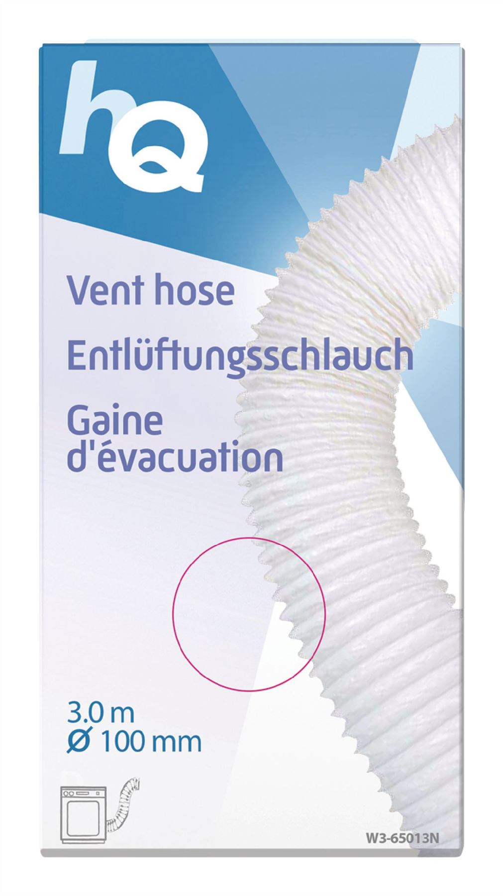HQ Air Outlet Hose PVC 100 mm 3m