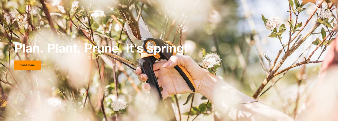 Springtime gardening, get the right tools for the job with Fiskars