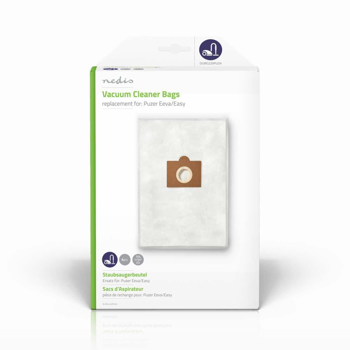 Nedis Vacuum Cleaner Bag Puzer Eeva/Easy DUBG220PUZ4