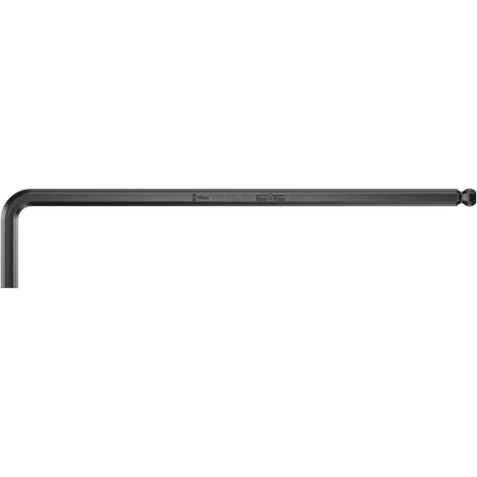 Wera 950Pkl Hex Key 9/64"/132 Long Ballend Blacklaser 022073