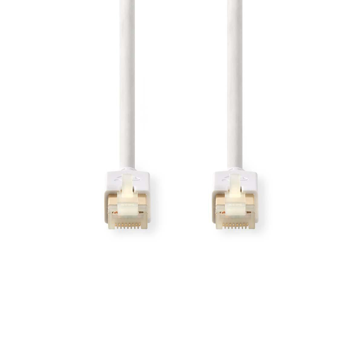 Nedis CAT6 S/FTP Network Cable RJ45 (8P8C) Male to RJ45 (8P8C) Male 0.25m White - CCBW85221WT05