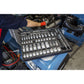 Sealey Tool Tray with Socket Set 55pc 3/8" & 1/2"Sq Drive TBT31