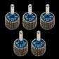 Sealey Flap Wheel 25 x 20mm 6mm Shaft 60Grit - Pack of 5 FW2520605