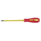 Draper 1x Expert 3.0mmx100mm Insulated Plain Slot Screwdriver Professional Tool - 69212