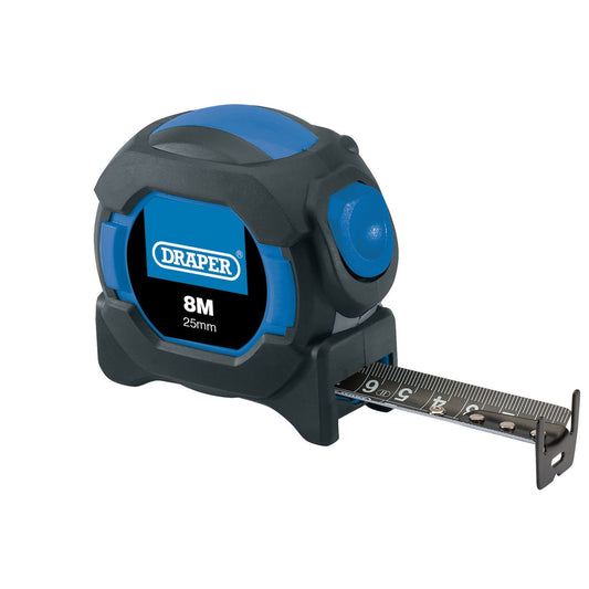 Draper Auto Tape Meas.8M/26Ft X 25mm AMTBB/12 - 04771