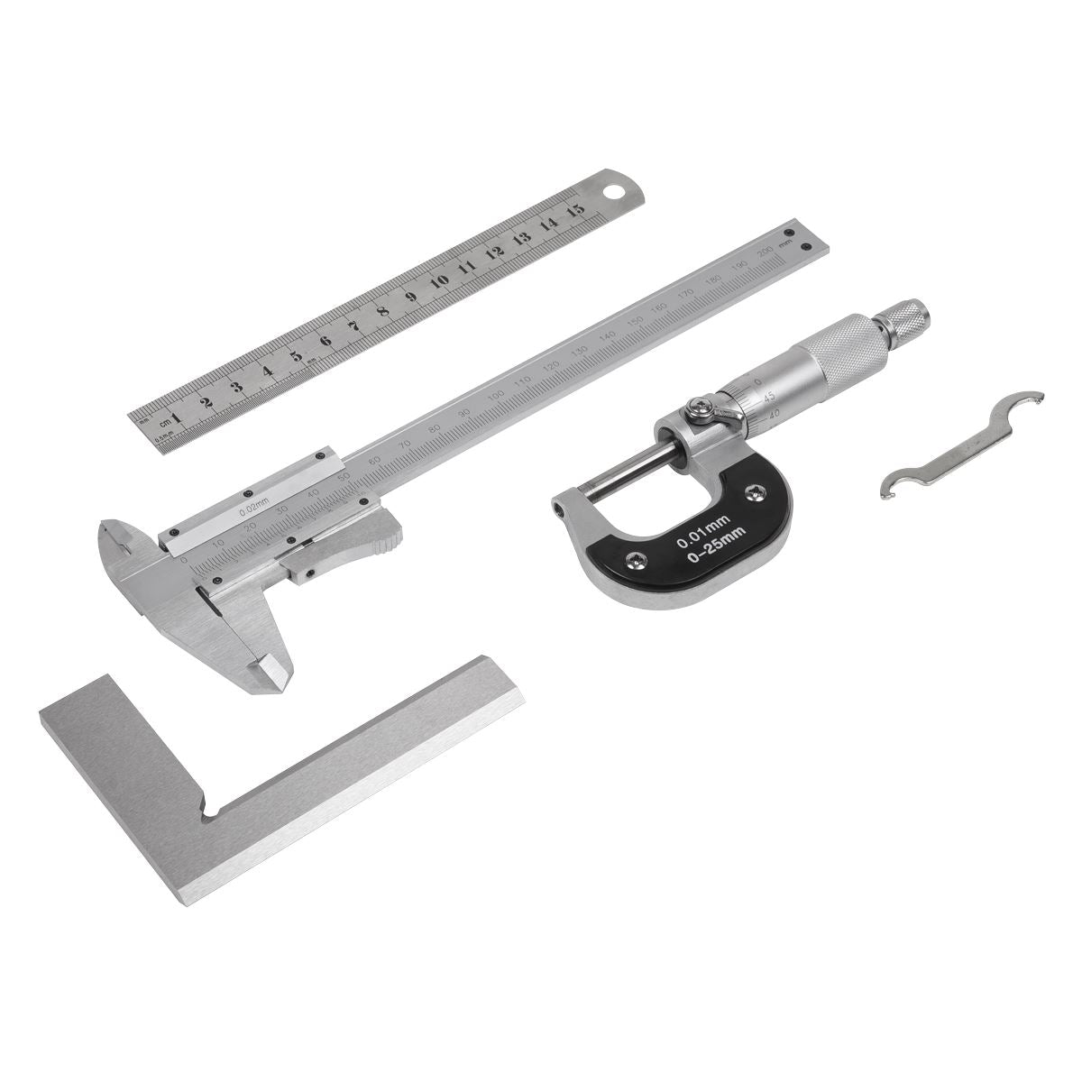 Sealey Measuring Tool Set 4pc AK91SET